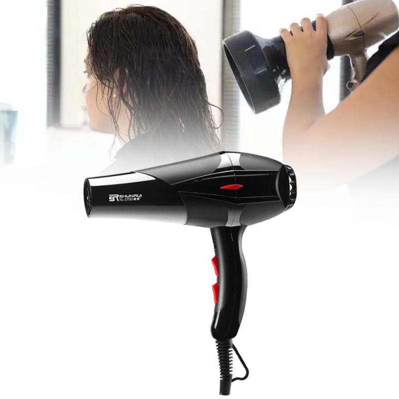 Professional Hair Dryer With Concentrator Nozzle For Home And Salon Use