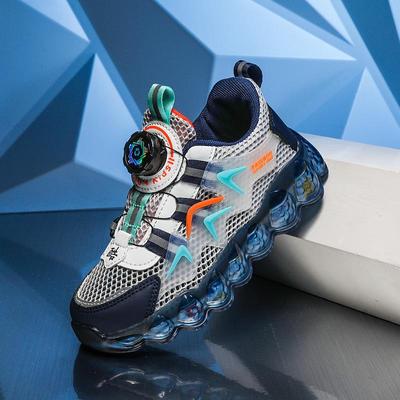 Children's Sports Shoes 2025 Mesh Breathable Middle and Large Children's Casual Shoes Elementary School Shoes Soft Bottom Running Shoes