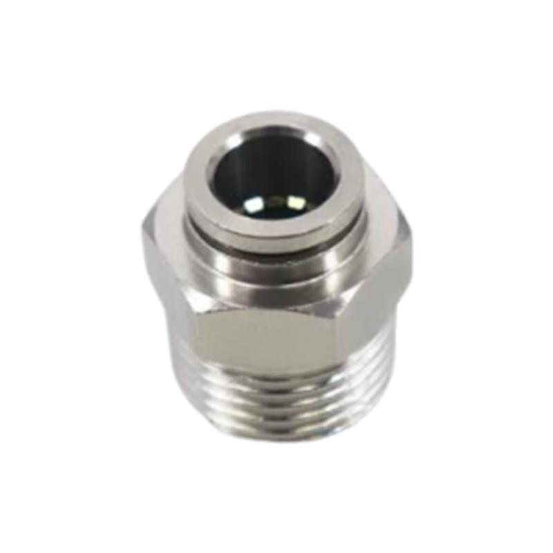 DERUN Quick-Twist Threaded Straight Stainless Steel Connector