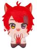 Strawberry Prince Chibi Gurumi Uniform Ver. Approx. 11cm Plush Toy (Single Item): Riinu