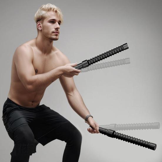 1/2 buc Coardă de luptă fără coardă Ușoară Portabilă Coardă de antrenament Mușchi Braț Antrenament de forță Antiderapantă Începător Sală de sport acasă Coardă de antrenament