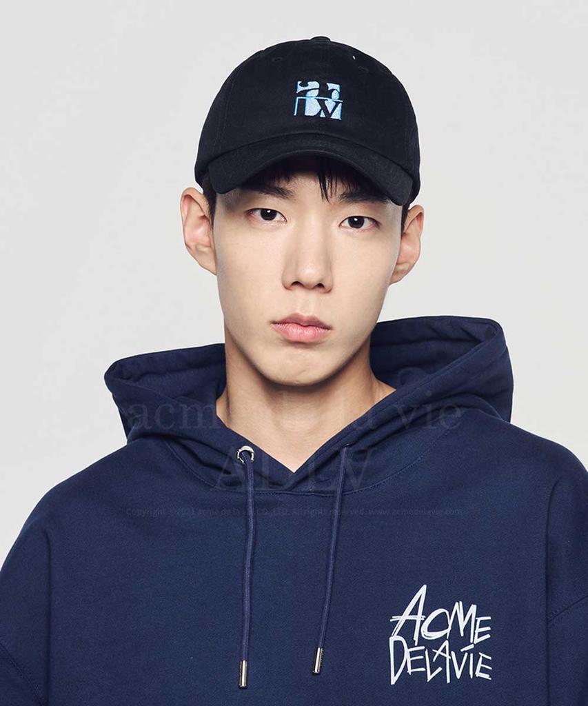 ACME DE LA VIE Square Logo Point Ball Cap (3Color)