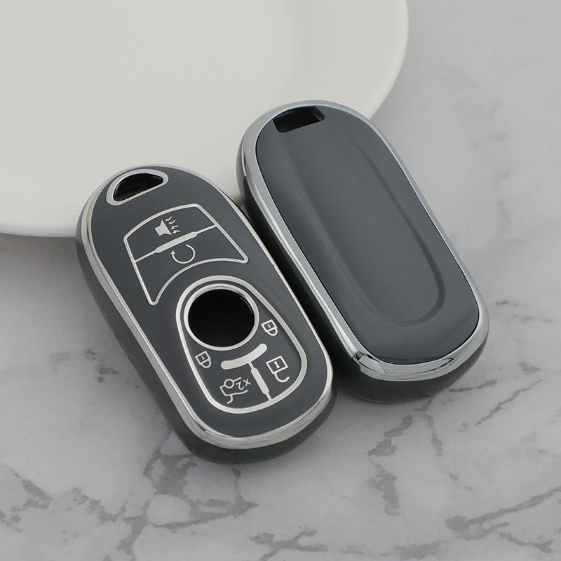 Buick 6-Tasten Schlüsselhülle für Regal, Envision, Excelle, LaCrosse, GL8, Verano und Encore