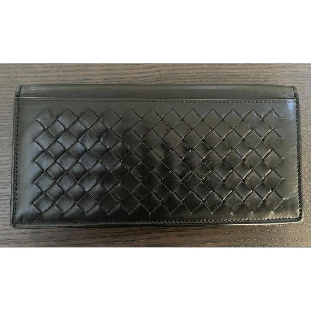 Used Bottega Veneta Intrecciato Long Wallet