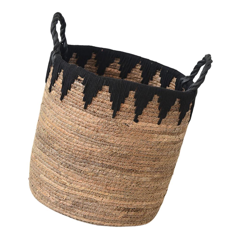 Moderne Pflanzenkörbe aus Bananenseil Funktionale Blumentöpfe Indoor-Pflanzgefäße Aufbewahrungsorganizer Heimdekorationen