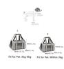Portable Pet Large-capacity Single-shoulder Bag Seat Pet Carry-on Bag Breathable and Foldable Large Capacity and Lightweight