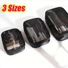 3 Größen Tragbare Kosmetiktasche Klein Groß Netz Transparent Kosmetik Aufbewahrungstasche Federmäppchen Damen Reise Toilettenartikel Aufbewahrungstasche Bl
