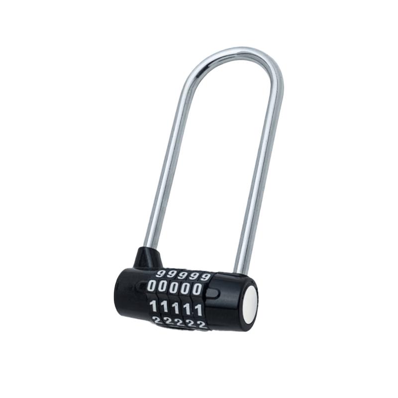 Licheng Large Long Shackle 5-Digit Combination U-Lock