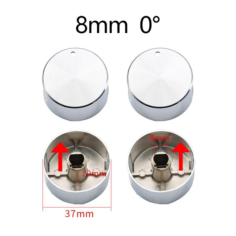 2 шт. 6 мм 8 мм Золотые ручки для газовой плиты, аксессуары, металлические многофункциональные переключатели-ручки для духовки и кастрюли