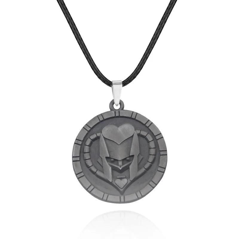 Anime JOJO'S BIZARRE ADVENTURE Collana Pietra Rossa di Aja Ciondolo Cosplay Collana a Catena Girocollo Collane Ciondoli Gioielli Donna Uomo