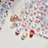 Sanrio Hello Kitty Nail Stickerself-Adhesive Decals Nail Art Decoration Diy Manicure Design