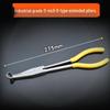 16-inch Long Nose Pliers with 11-inch Clamping Pointed Nose, Bent Nose, and Extended Pointed Nose Models
