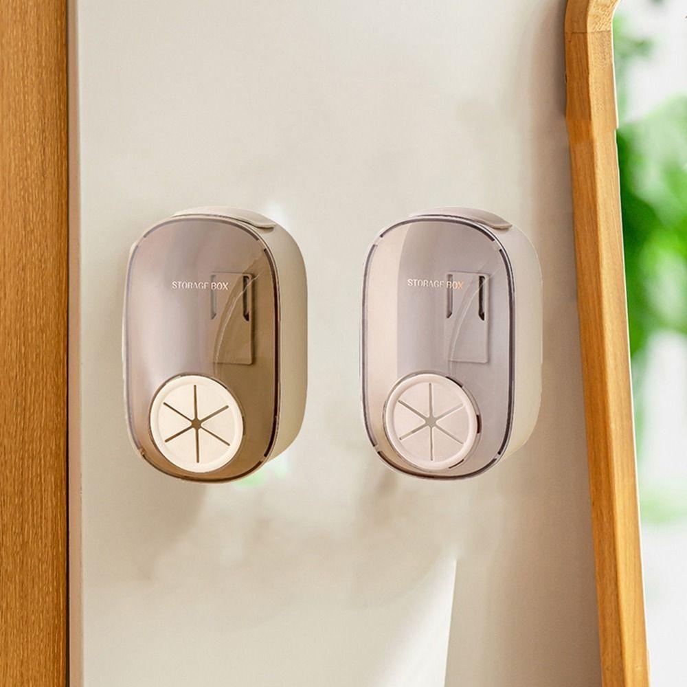 Wall Mounted Wrap Cover Storage Box Dustproof Disposable Food Cover Storage Box  for Home