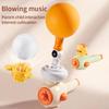 Funny Balloon Launcher Toy 3-in-1 Ball Blowing Toys Children Toys Educational Toys  Toddler