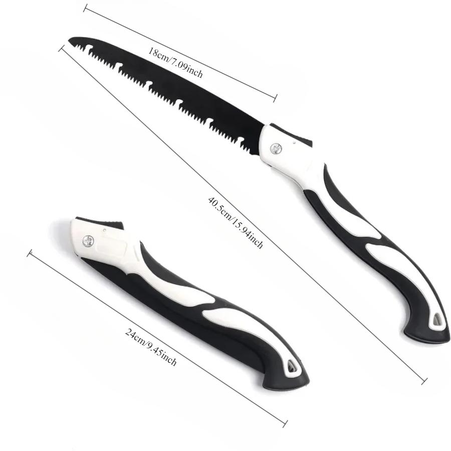 Folding Saw Woodworking Folding hacksaw Multifunction Cutting Wood Sharp Camping Garden Prunch Saw Tree Chopper Knife Hand Tool