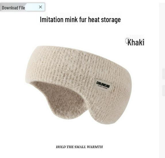 Windproof Winter Ear Warmers for Cycling - Unisex Ear Muffs