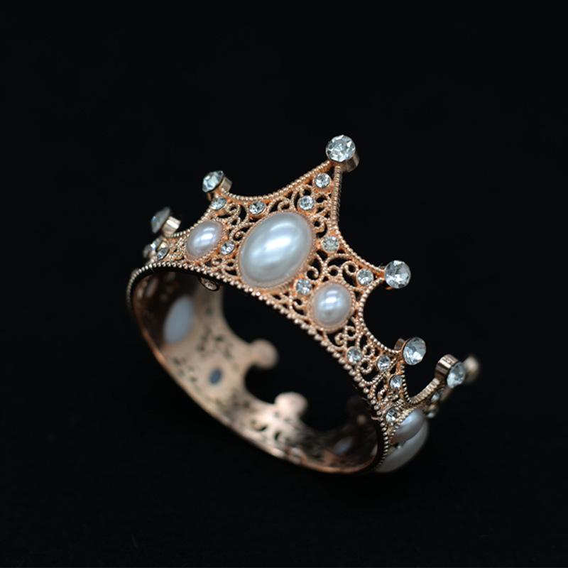 Hollow birthday cake crown tiara love ornament birthday flower decoration accessories crown