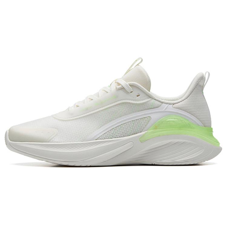 New Anta Running Collection Cushioning Anti Slip And Wear Resistant Low Top Running Shoes Women's White 122235565-1