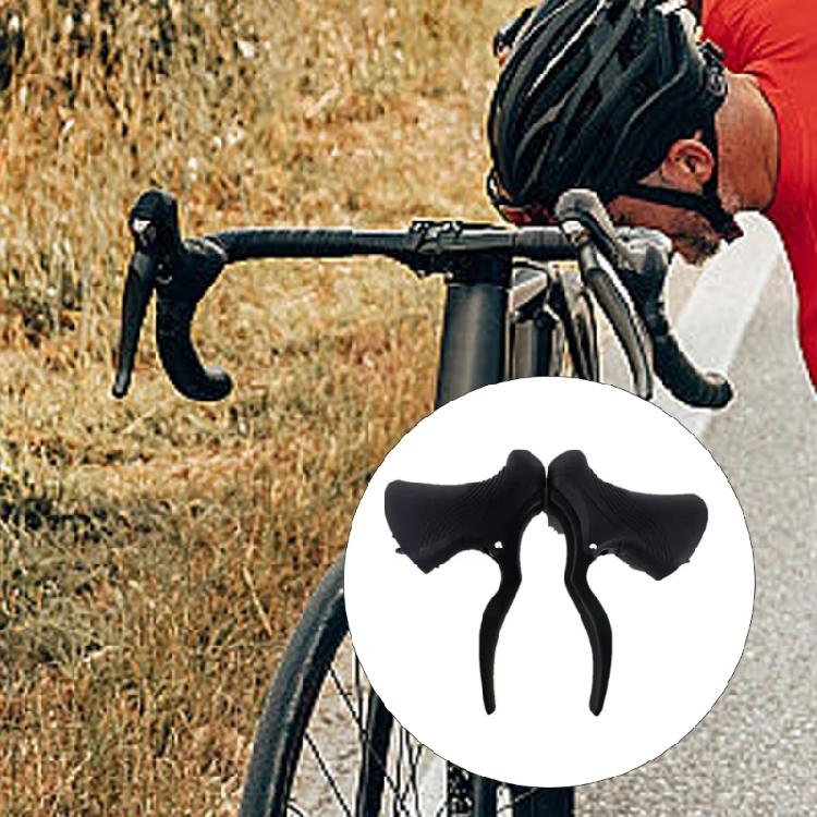 Bike Aluminum Brake Levers For Road Fixed Track Folding Bikes High Rigidity Responsive Braking Effortlessly Setups