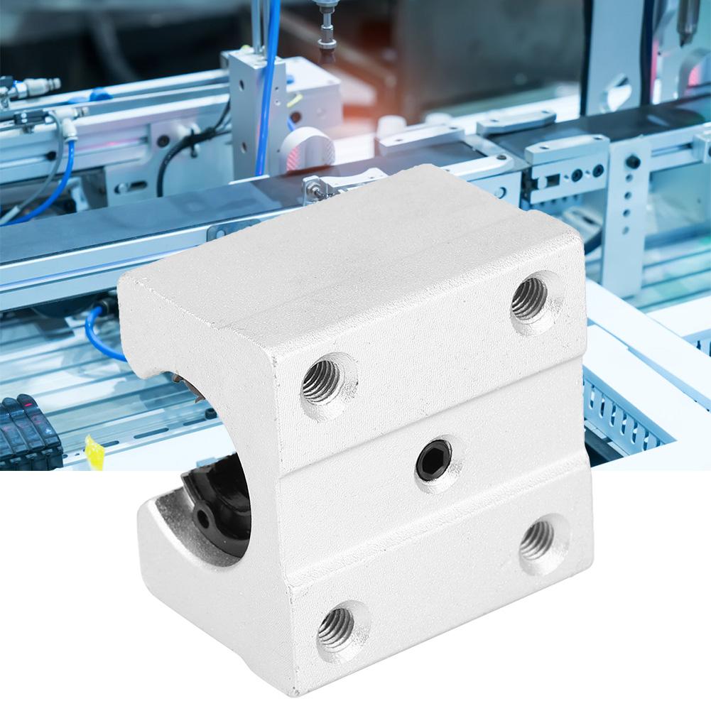 2PCS Open Type Linear Motion Bearing Slide Block Aluminum Alloy Bearing Block