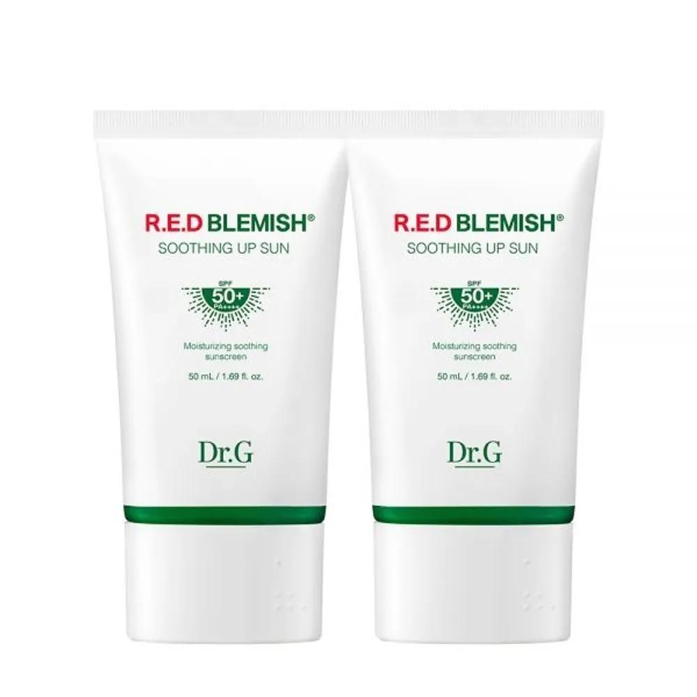 1+1 Dr.G Red Blemish Soothing Up Sun 50mL Soothing Moisturizing Sunscreen