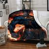 1pc Superman hero Flannel Blanket Soft Warm Throw for Home, Office, Travel, All-Season Cozy Bedding GiftL1028