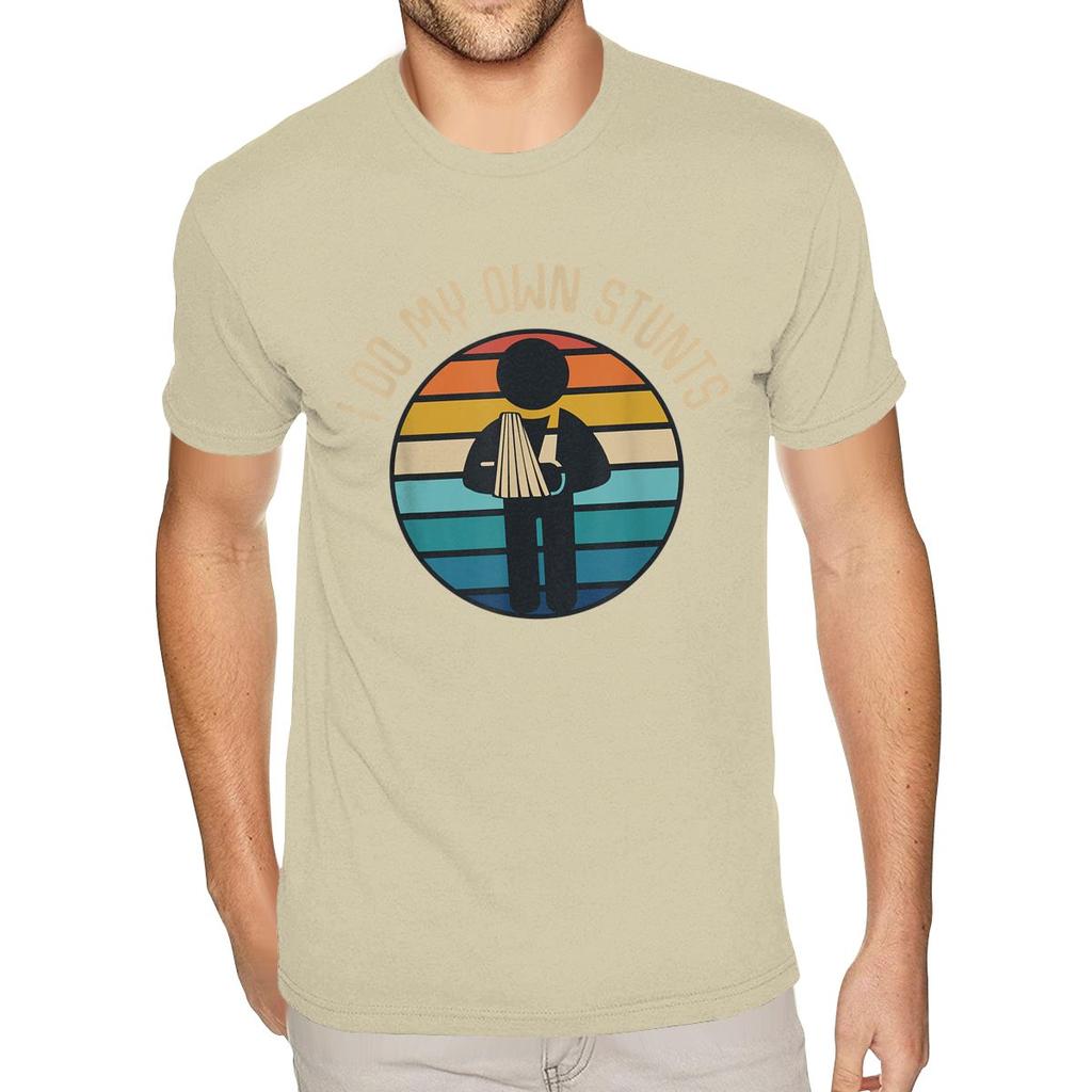 I Do My Own Stunts Get Well Gifts Funny Injury Han Fashionable T Shirts Plus Size Boys Online Photo T Shirts