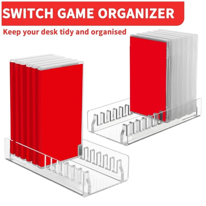 2PCS Versatile Cards Box Organizers Portable Holder for Most Adults Home Organization Decoration Gaming Accessories