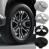4pcs Car Wheel Center Hub Caps Rims Cover Logo car Accessories For Mitsubishi RalliArt ASX Pajero Montero Lancer wszm26