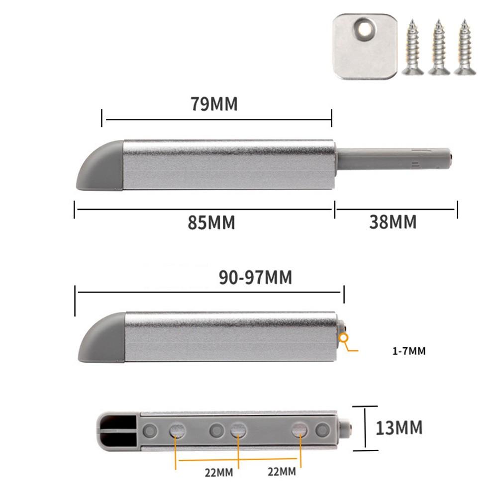 Touch Release Door Catch Cabinet Door Catch Push To Open Latch