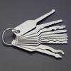 10pcs/set Wear-resistant Door Open Keys 10 In 1 Key Replacement Jiggler Keys  Car Repair Tool