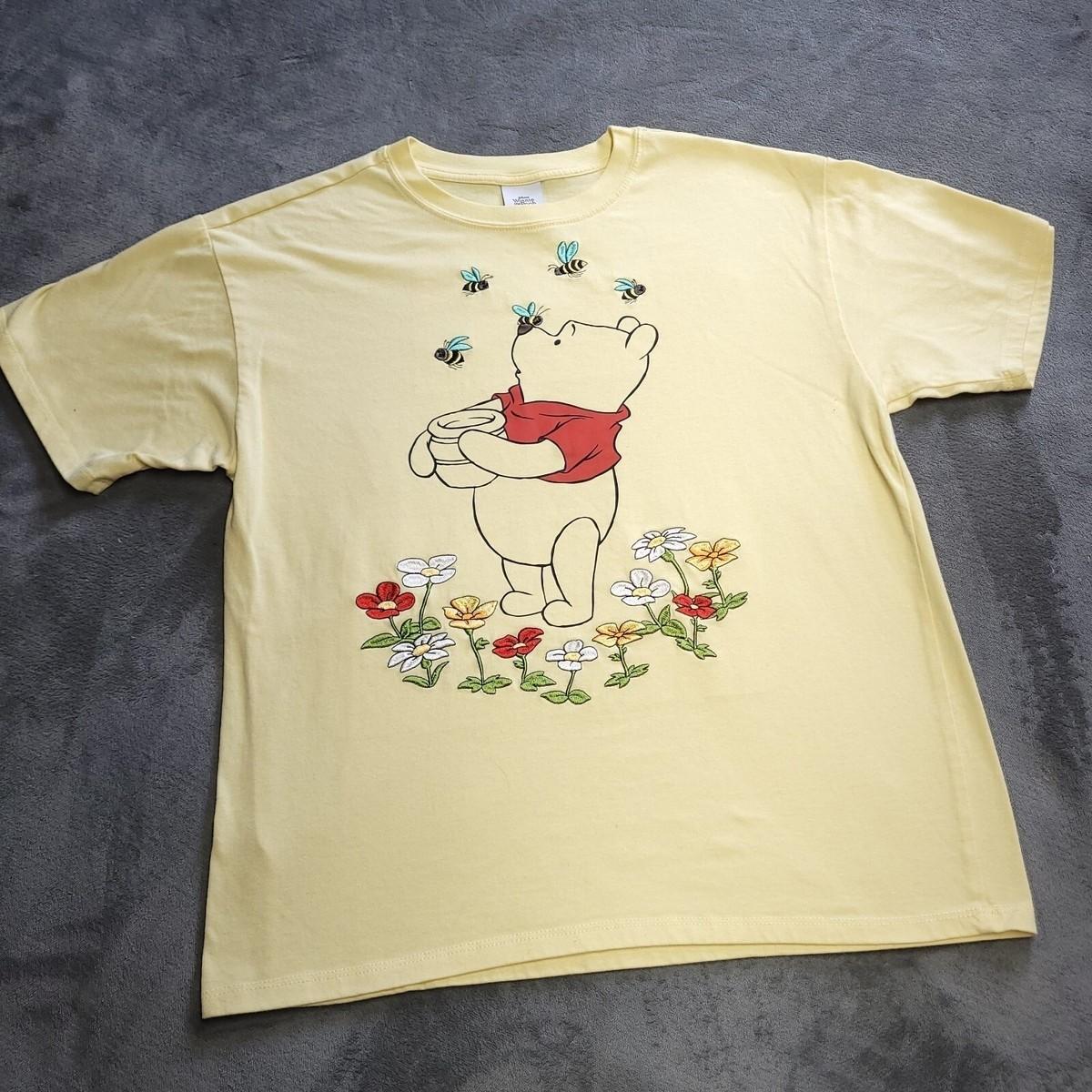 Pooh bear Cartoon Retro Unisex T-shirt S-5XL L