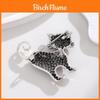 Animal Cat Brooch Pin With Vintage Finish For Women And Men