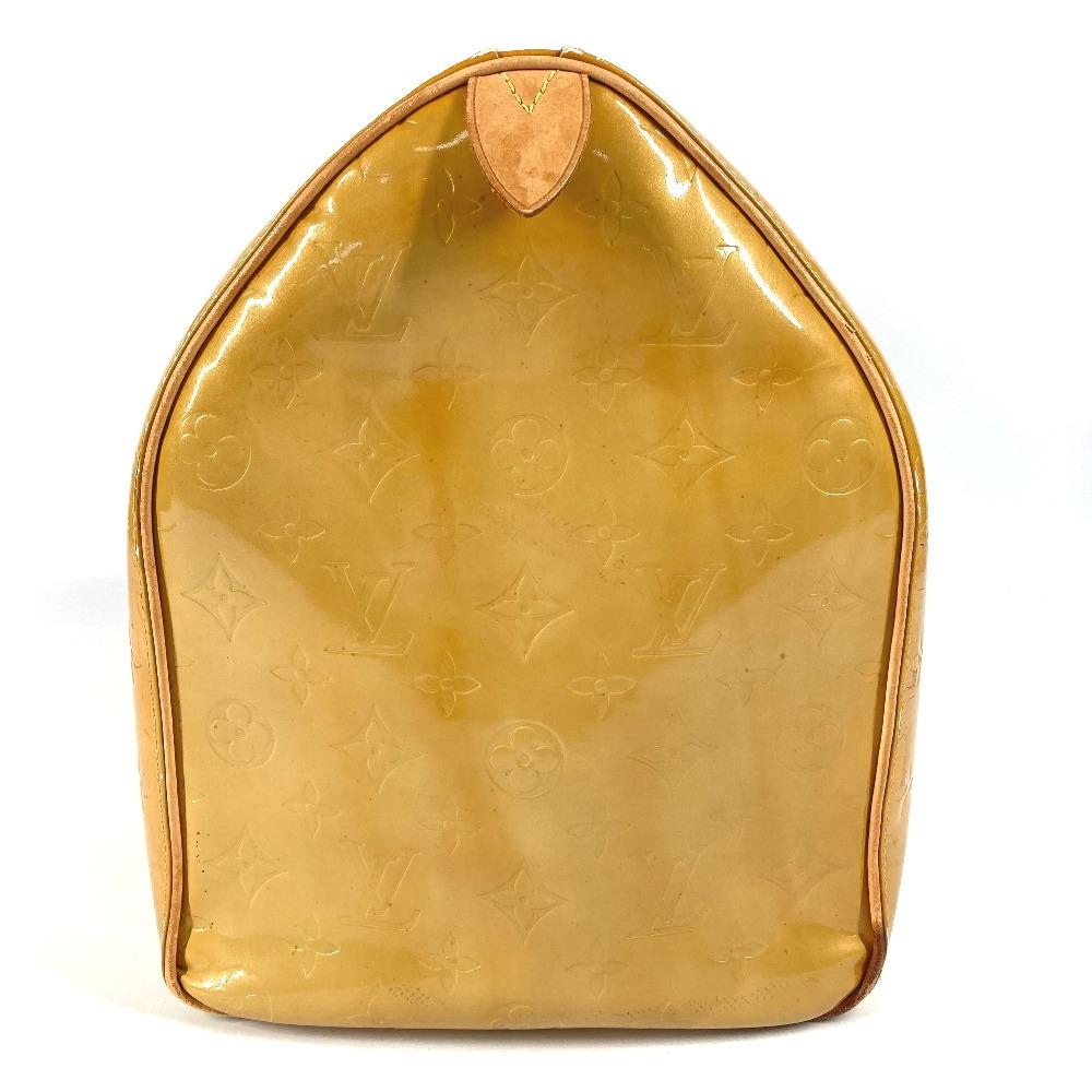 Louis Vuitton M91000 MonogramVernis Mercer Bags Travel Bag Duffle Bag Beige