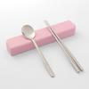 Pastel Portable Cutlery Set (Pink)