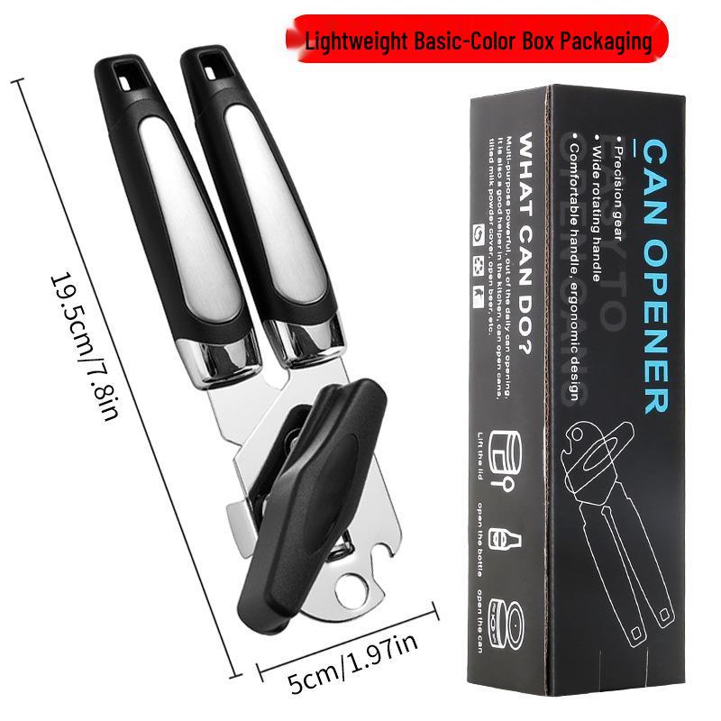 Multifunctional Stainless Steel Can & Bottle Opener 3-in-1 Tool