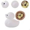 Artificial Duck and Bird Nest Egg DIY Craft Desktop Ornament Multifunctional for Children
