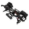 RC Crawler Car Chassis Frame 2 Speed Transmission 4 Shock Absorbers 313mm Wheelbase Chassis Frame for AXIAL SCX10 1 10
