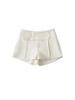 Korean Style Women's Versatile Low-Waist A-Line Shorts - Slimming Fit, Petite Wide Waist, Spring 2026 New Arrival.
