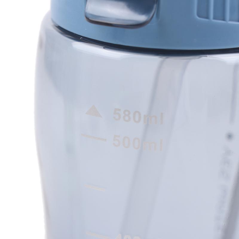 580Ml Portable Leak-Proof Sport Tea Coffee Cup Plastic Water Bottle With Straw For Drinkware Kids Water Bottle For School