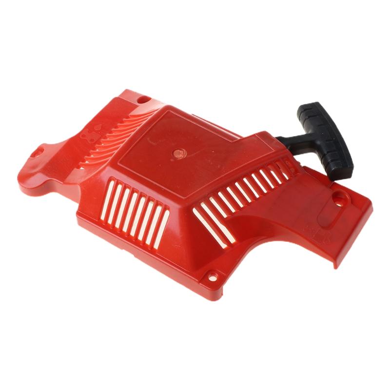 Metall-Seilzugstarter-Baugruppe Passend für für 51 55 50 55 EPA 55 Rancher EPA 55 EU1 Kettensägen mit 4 Stück Schrauben Orange