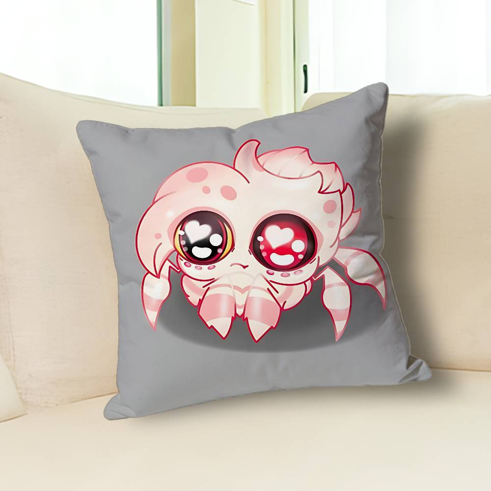 A-Angel D-Dust H-HazbinsS-S Pillow Cases for Bedroom Living Room Sofa Home Decor Polyester Cushion Cover with Zipper