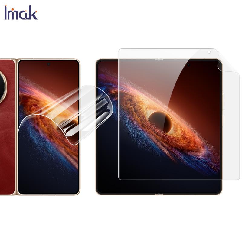 

For Honor Magic V6 5G Glass IMAK Anti-peeping Hydrogel Film 3th Generation Main Screen + Second Screen 1 Set Package Honor Magic V6 5G