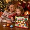 Christmas Gift for Adults 2026 Squeeze Toy Advent Calendar, 24-Day Dumpling Bun Fidget Stocking Stuffers Kids Countdown Box, Soft TPR Stress