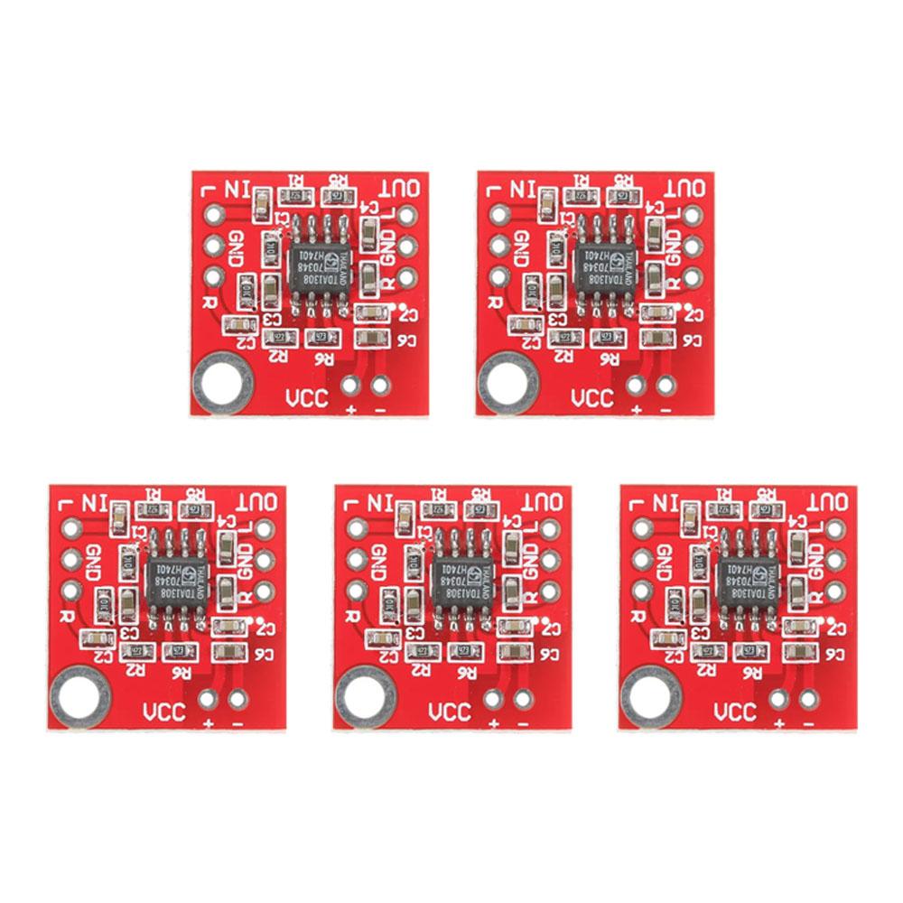 Mini TDA1308 Kopfhörer-Leistungsverstärkerplatine Modul Audio-Vorverstärker 3V-6V Klasse A Klasse B Stereoklangplatine Niedrigleistungs-Verstärker