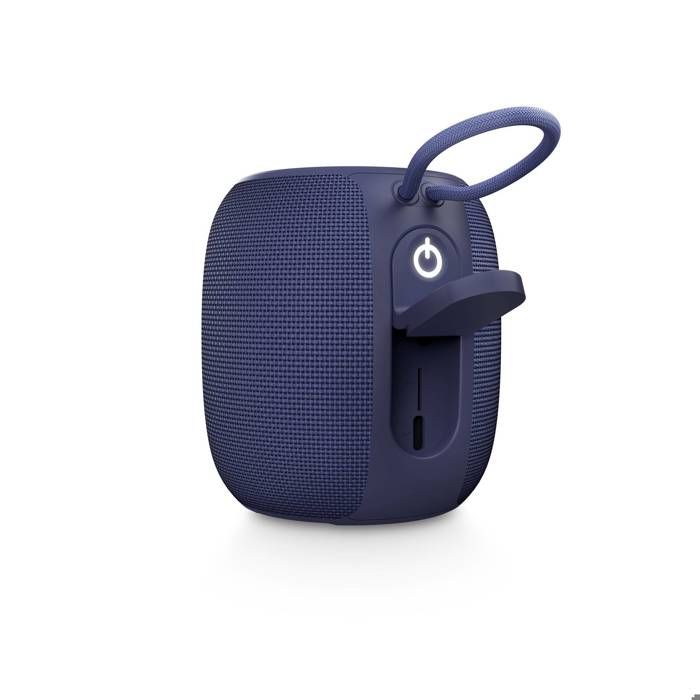 Bloom – Enceinte Bluetooth (Bluetooth 5.3, 18 heures d’autonomie, IPX6, True Wireless, Plastique 100 % recyclé, Éclairage LED)