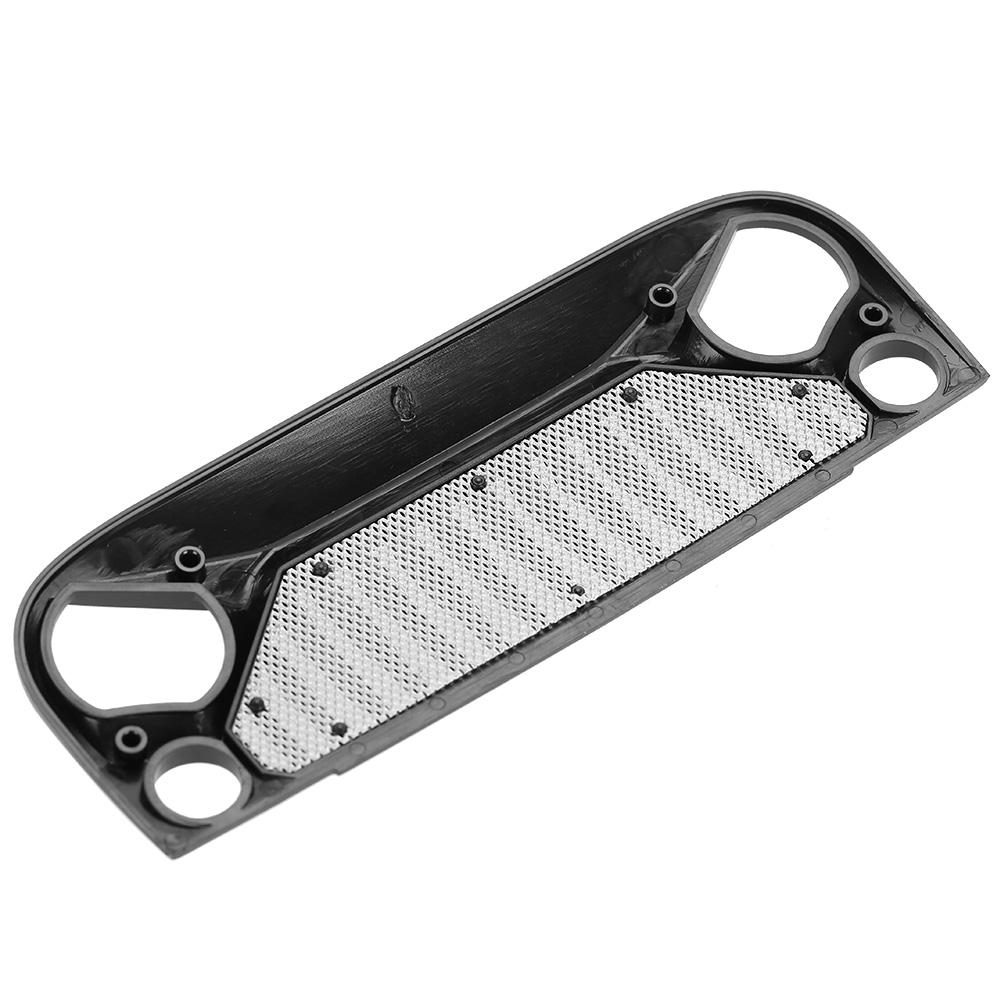Nylon Angry Eyes Grille Body 1:10 Car Front Accessory Set for Jeep Wrangler Crawler