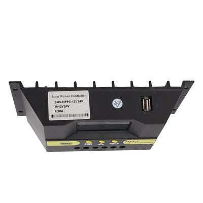 Solar Controller MPPT 12V 24V LCD Display Comprehensive Protection Functions Solar Regulator for