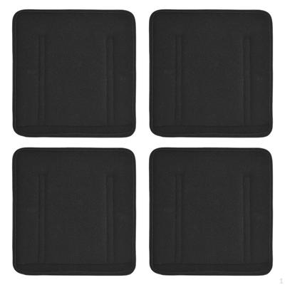 4Pcs Bunk Bed Ladder Pads Childrens Cover Soft with 8 Adjustable Hook and Loop