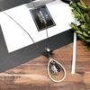 Fashion Temperament Simple Necklace Female Flower Crystal Diamond Decoration Long Sweater Chain Versatile Clothing Accessories